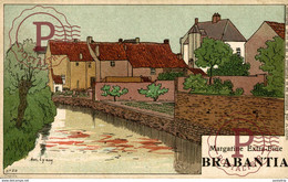 BRABANTIA MARGARINE EXTRA FINE   Collection De-ci De-là Par A. Lynen Nr 29 - Werbepostkarten