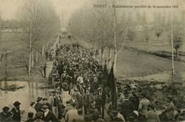 Indret * Manifestation Ouvrière Du 14 Novembre 1905 * Manifestants Grève Grèves Grévistes - Bouguenais