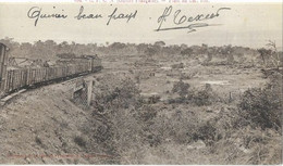 Guinée   KINDIA .  TRAIN AU KM .108 - Guinée Française