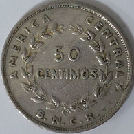 Costa Rica - 50 Céntimos, 1948, KM# 182 (Diameter 26mm) - Costa Rica