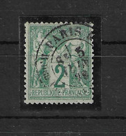 1876 - FRANCIA - CATALOGO YVERT T. N. 62 - - 1876-1878 Sage (Type I)