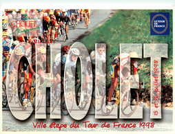 Cholet * Cyclisme * Cp Souvenir Ville étape Tour De France 1998 * Course Cycliste - Cholet