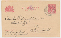 Briefkaart G. 84 A II Oldenzaal - Maastricht 1920 - Interi Postali