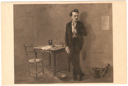 Amand GAUTIER . Henri ROCHEFORT Dans Une Cellule De La Prison De MAZAS En 1871 - Andere Illustrators