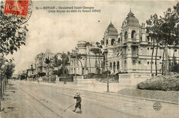 Royan * 1907 * VILLAS * Boulevard St Georges ( Vers Royan Au Delà Du Grand Hôtel ) - Royan