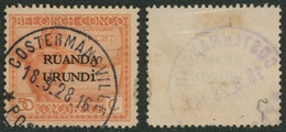 Ruanda-Urundi - Vloors N°67 Obl Simple Cercle "Costermansville / Postes" (2 étoiles). - Used Stamps