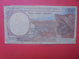 Etats De L'Afrique Centrale GABON 500 Francs 1994 Circuler (L.2) - Gabon