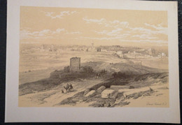 Liban Lebanon General View Tyr Lebanon Form The Original Lithography By Robert's 1796/1864 - Libanon
