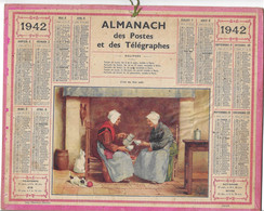 Almanach Des Postes Et Des Télégraphes  1942  C'est Du Bon Café - Grand Format : 1941-60