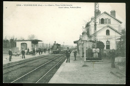 60 - T1400CPA - VERBERIE - 668 - La Gare - Vue Intérieure - Parfait état - OISE - Verberie
