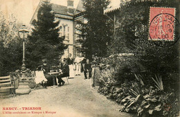 Nancy TRIANON * L'allée Conduisant Au Kiosque à Musique - Nancy