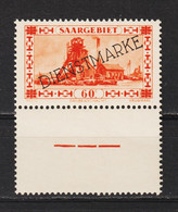 Saar MiNr. D 29 ** Leerfeld (sab03) - Servizio