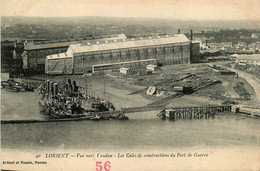 Lorient * Vue Vers Caudan * Les Cales De Constructions Du Port De Guerre * Chantier Naval - Lorient