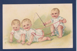 CPA Enfants Fantaisie Gaufré Embossed Non Circulé Enfant Pot De Chambre Chamber Pot - Autres & Non Classés