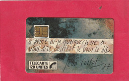 F 15 - CARTOT - 120 U - SC3 - COTE  =  24 €  .  2 SCANES - 1987