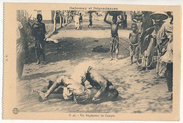 DAHOMEY ET DEPENDANCES - N° 40 - UN REGLEMENT DE COMPTE (CP DE CARNET) - Dahomey
