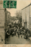 Dunes * 1907 * La Rue Du Barrie * Nounous Landau Pram - Autres & Non Classés