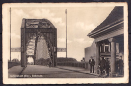 SELTENER ALTE KARTE * SCHÖNEBECK - ELBBRÜCKE Mit Leute * - Schoenebeck (Elbe)