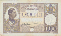 Romania: Banca Naţională A României 1000 Lei 1934, P.37, Great Condition For Thi - Romania