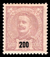 Portugal 1895 - D. Carlos - Afinsa 137 - Unused Stamps