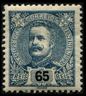 Portugal 1898 - D. Carlos - Novas Cores E Valores - Afinsa 143 - 65 Reis - Nuovi