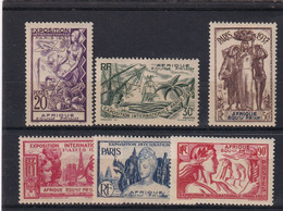 A.E.F. N°27/32 - Neufs * Avec Charnière - TB - Unused Stamps