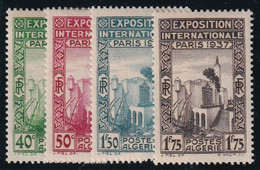Algérie N°127/130 - Neufs * Avec Charnière - TB - Unused Stamps