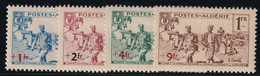 Algérie N°159/162 - Neufs * Avec Charnière - TB - Unused Stamps