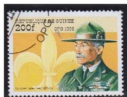 GUINEE - Sir Baden-Powell - Le 90e Anniversaire De L'Organisation Internationale Du Scoutisme - Gebraucht