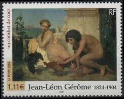 FRANCE Poste 3660 ** MNH Tableau Jean-Léon GEROME Un Combat De Coqs 2004 - Unused Stamps