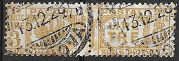 ITALIA - 1927 - PACCHI POSTALI - LIRE 3 - FIL CORONA -USATO (SS 32 - YVERT 30 - MICHEL 32) - Pacchi Postali