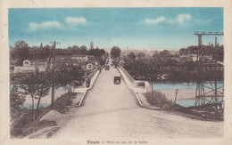 FEURS  (Loire): Pont Et Rue De La Loire - Feurs