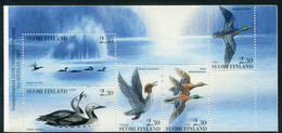 FINLAND 1993 Waterfowl Booklet MNH / **.  Michel  1223-27 - Nuevos