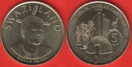 Swaziland 5 Emalangeni 2018 "Golden Jubilee, Independence" UNC - Swasiland