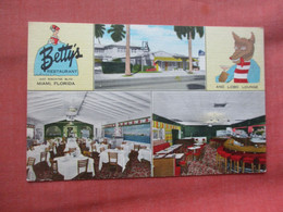 Betty's Restaurant & Lobo Lounge.    Miami - Florida > Miami   Ref 5630 - Miami