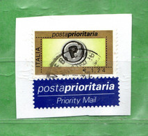 Italia °- Anno 2002 - POSTA PRIORITARIA. USATO. € 1,24. Unif. 2636. - 2001-10: Usados