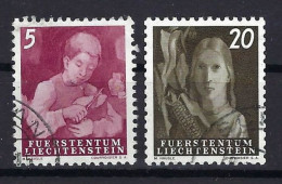 Liechtenstein 1951, Nr. 289, Landarbeit, Knabe Schneidet Brot, Gestempelt Used - Gebraucht