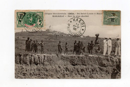 !!! MAURITANIE, TAXE N°1 SUR CPA DE 1906, CACHET DE KAEDI POUR GRENOBLE - Storia Postale