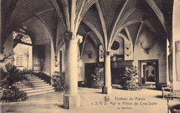 CPA Chateau Du Roeulx à SAS Mgr Le Prince De Croy Solre - Le Vestibule - LE ROEULX - Le Roeulx