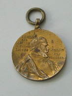 Médaille WILHELM DAUM GROSSE DEUTSCHER KAISER - KOENIG VON PREUSSEN  **** EN ACHAT IMMEDIAT **** - Monarquía/ Nobleza
