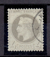 Variété - N°27B TII OB - Fond Ligné Vertical - TB Centrage - Rare - TTB - Sans Défaut - 1863-1870 Napoleon III With Laurels