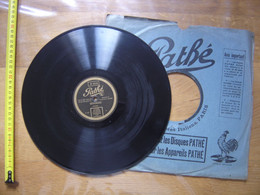 Disque 78T 29Cm PATHE MARX VIGOR Serenade HAENDEL Celebre Largo - 78 Rpm - Gramophone Records