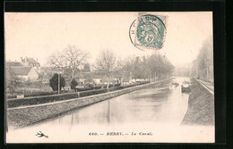 CPA Herry, Le Canal - Ohne Zuordnung