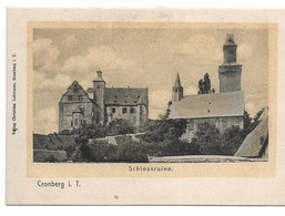 Allemagne   Kronberg  -  - Cronberg -    Schlossruine - Kronberg