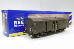 REE - Fourgon OCEM 32 Sud-Est SNCF Avec Feux Ep. III / IV Réf. VB-325 Neuf NBO HO 1/87 - Wagons Voor Passagiers