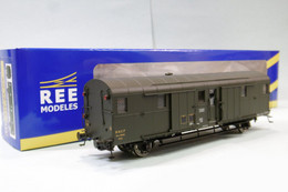 REE - Fourgon OCEM 32 Est SNCF Avec Feux Ep. III Réf. VB-315 Neuf NBO HO 1/87 - Wagons Voor Passagiers
