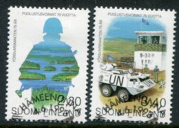 FINLAND 1993 Armed Forces Anniversary Used.  Michel  1215-16 - Gebruikt