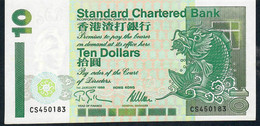 HONGKONG P284 10 DOLLARS  1.1.1995     UNC. - Hong Kong