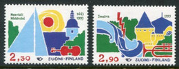 FINLAND 1993 Tourist Attractions MNH / **.  Michel  1210-11 - Neufs