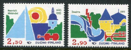 FINLAND 1993 Tourist Attractions MNH / **.  Michel  1210-11 - Unused Stamps